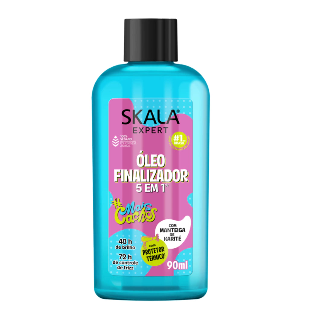 ACEITE CAPILAR MAIS CACHOS SKALA ANTI-FRIZZ 5 IN 1 90ML - Koch Professional