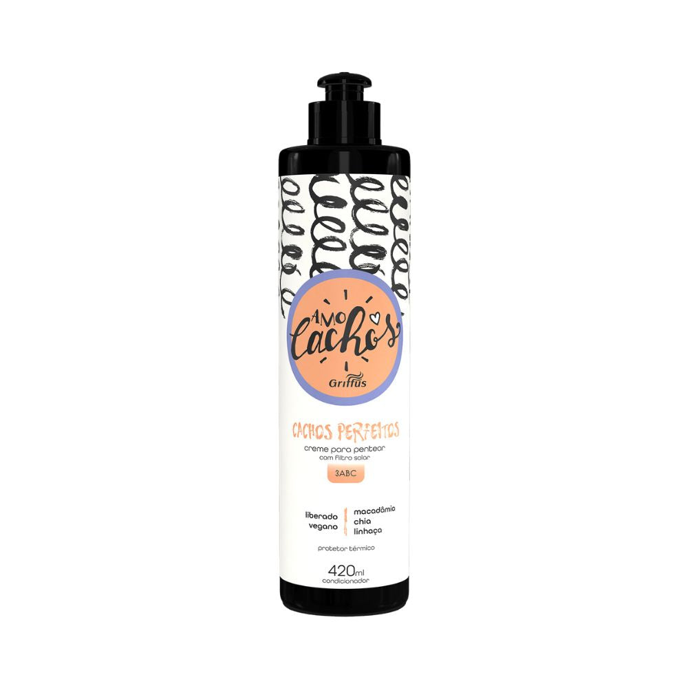 CREMA PARA PEINAR CACHOS PERFECTOS GRIFFUS 420 ML - KOCH PROFESSIONAL