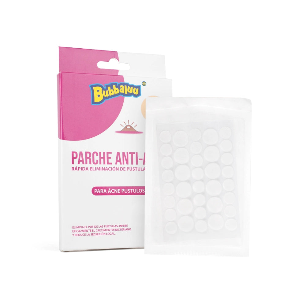 PARCHE ANTI ACNÉ 36 PARCHES BUBBALUU