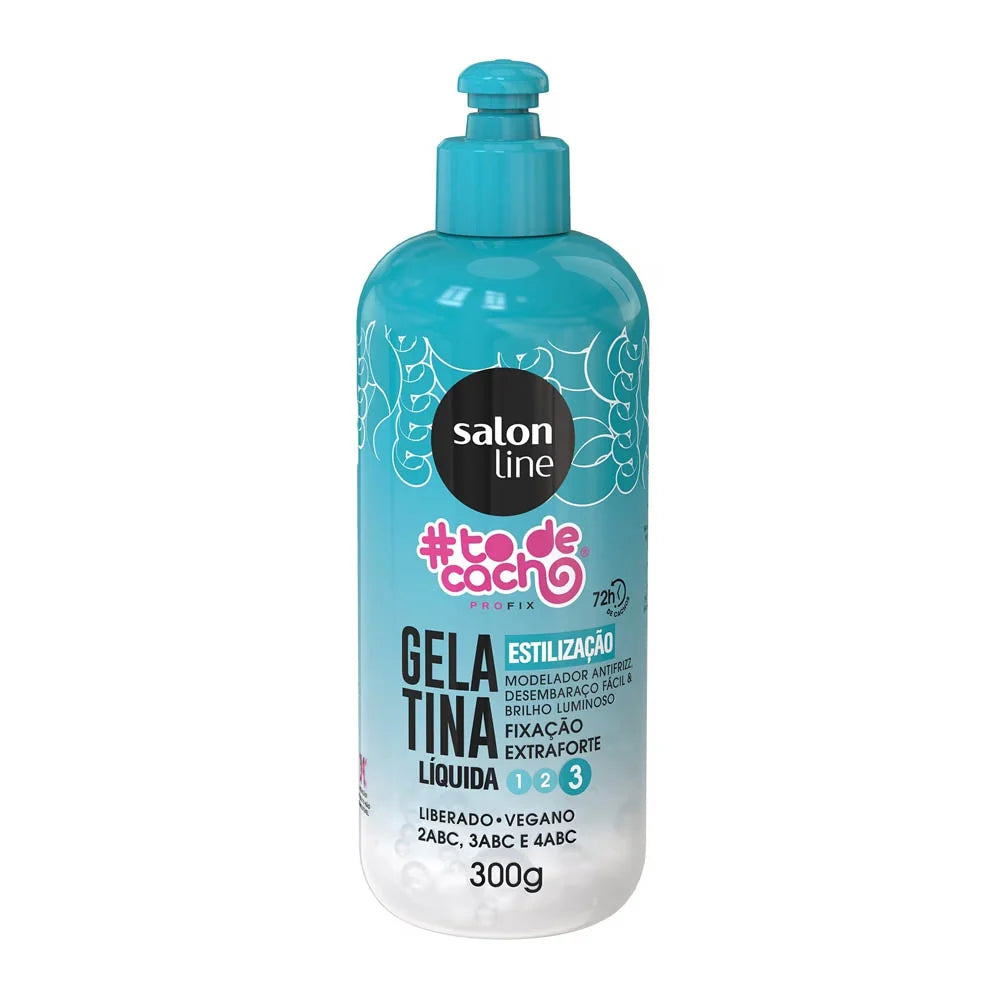 GELATINA LIQUIDA TO DE CACHO ESTELIZACION SALON LINE 300 ML