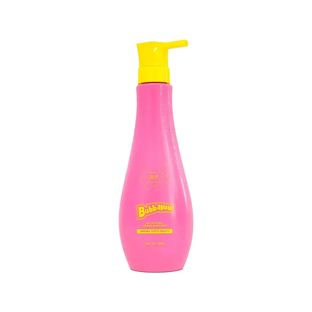 Gel de ducha Bubbaluu de 500ml con aroma a Tutti Frutti, jabón líquido corporal para una limpieza suave y refrescante con fragancia dulce