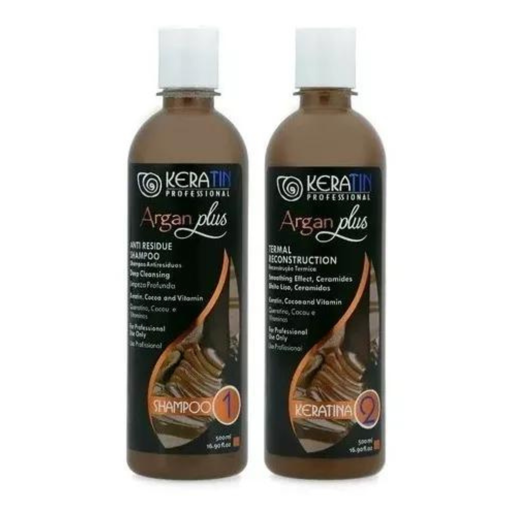 KIT ALISADO ARGÁN PLUS KERALMAXX 500 ML - KOCH PROFESSIONAL