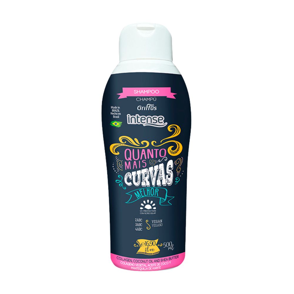 SHAMPOO QUANTO MAIS CURVAS MELHOR GRIFFUS 500ML - KOCH PROFESSIONAL