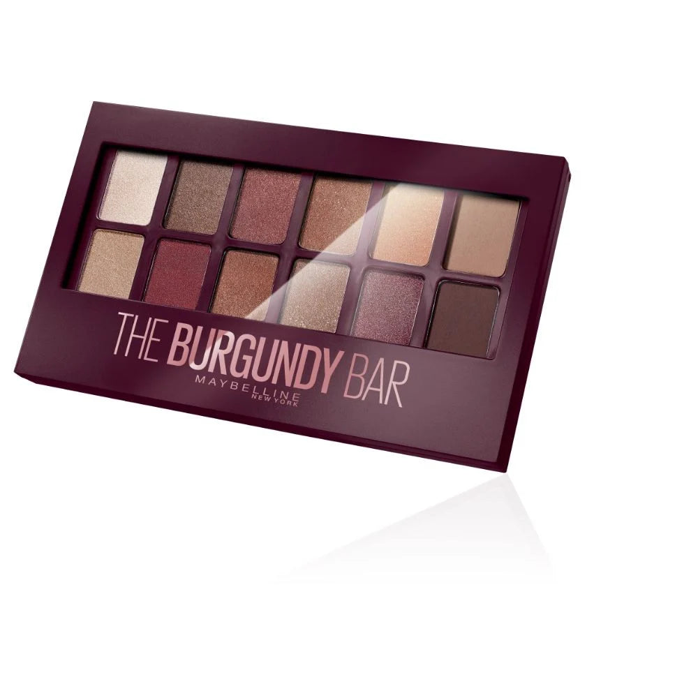 PALETA DE SOMBRAS MAYBELLINE THE BURGUNDY BAR MATE