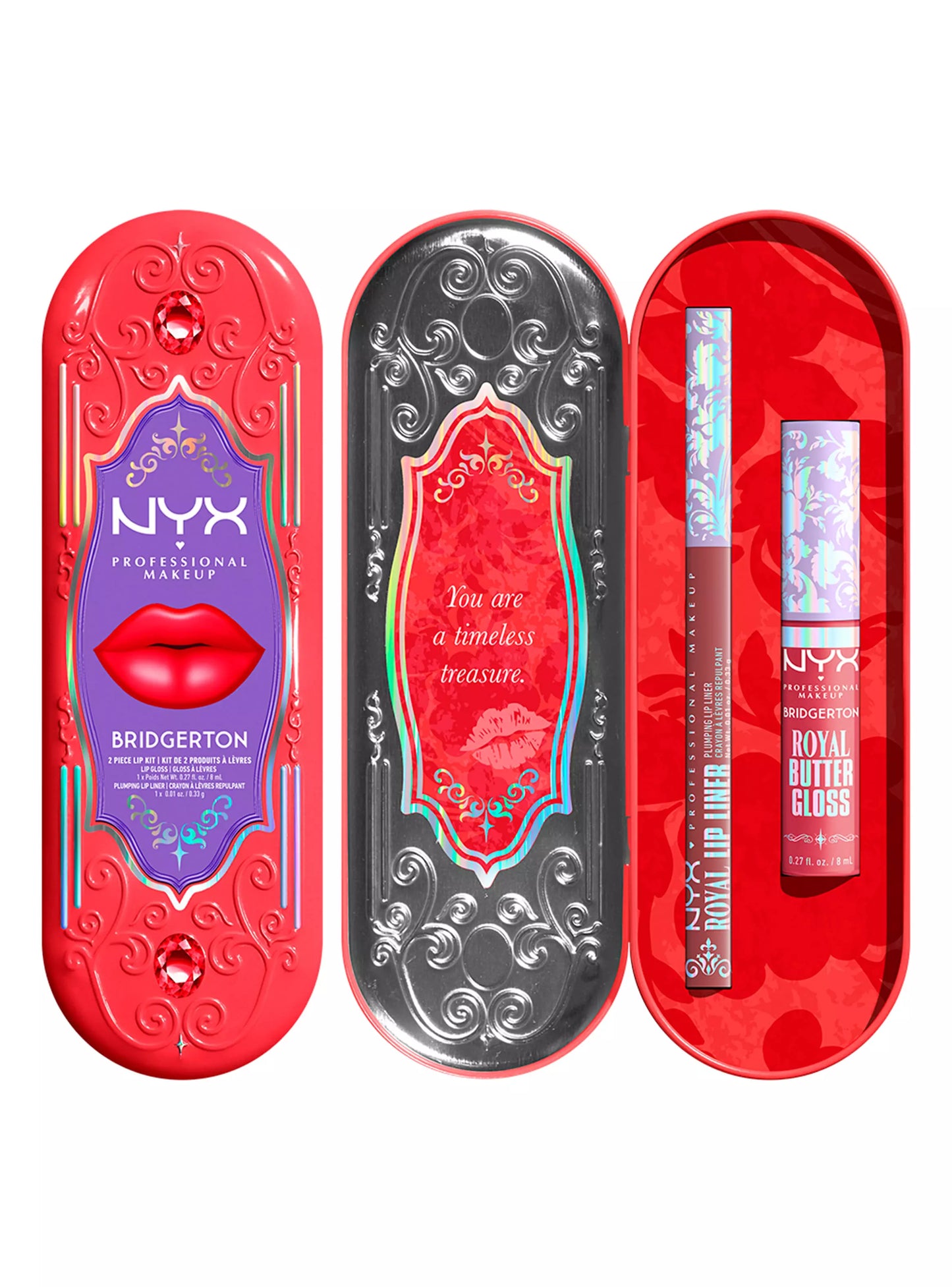 LIP COMBO KIT 04 LABIAL + DELINEADOR BRIDGERTON NYX