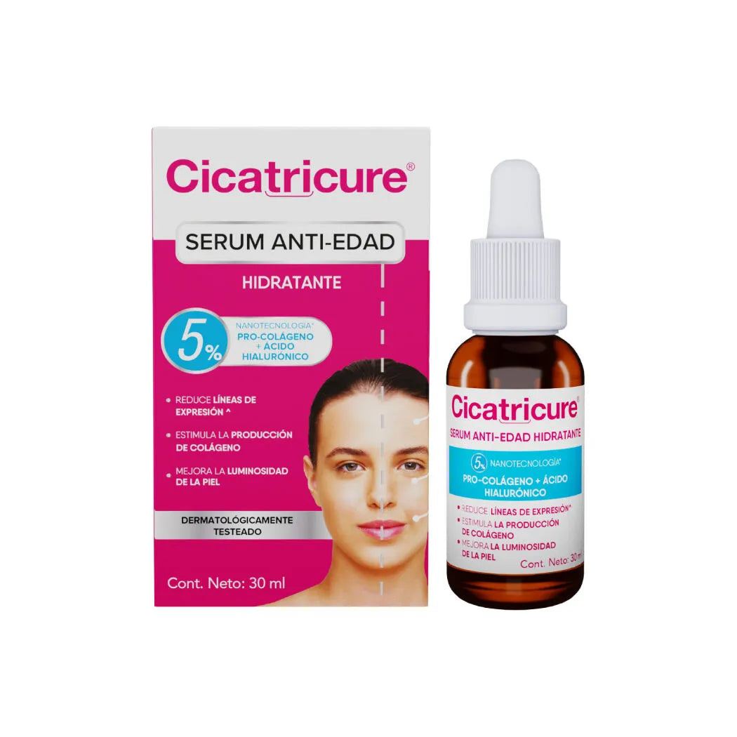 CICATRICURE SERUM FACIAL ANTIEDAD HIDRATANTE 30ML