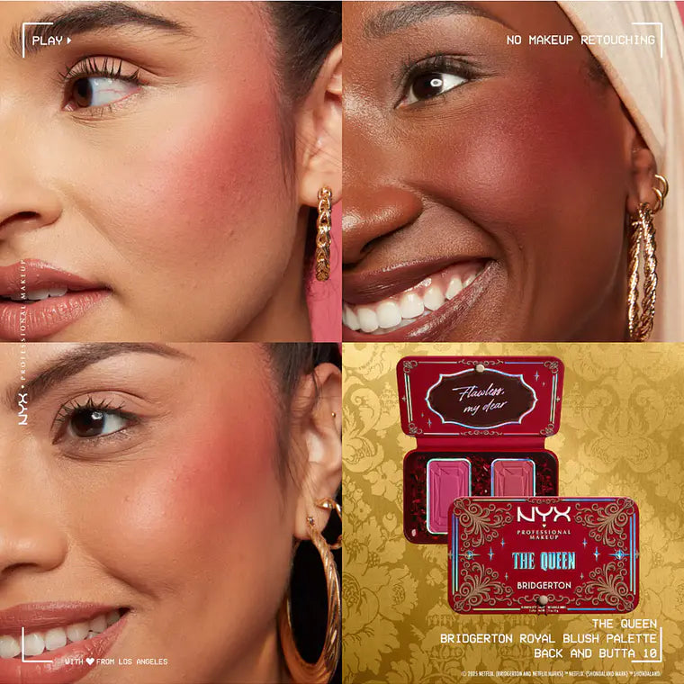 RUBOR NYX BRIDGERTON ROYAL FLUSH BLUSH 03 THE QUEEN