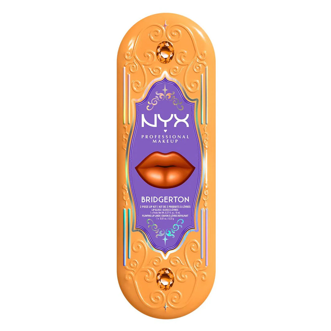 LIP COMBO KIT 06 LABIAL + DELINEADOR BRIDGERTON NYX - Koch Professional