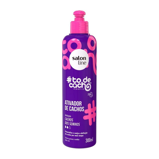 ACTIVADOR DE RIZOS CACHOS DOS SONHOS SALON LINE 300 ML - KOCH PROFESSIONAL
