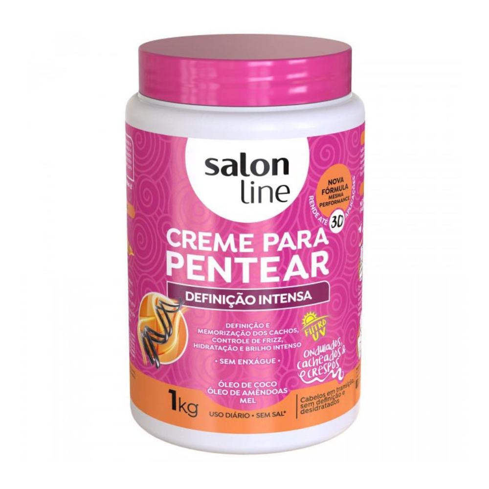 CREMA DE PEINAR DEFINICIÓN INTENSA SALON LINE 1KG - KOCH PROFESSIONAL