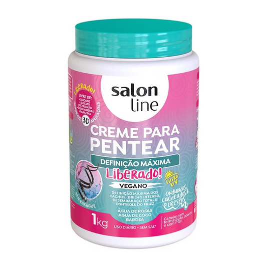 CREMA PARA PEINAR DEFINICIÓN MÁXIMA SALON LINE 1KG - KOCH PROFESSIONAL