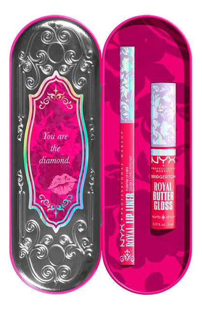 LIP COMBO KIT 03 LABIAL + DELINEADOR BRIDGERTON NYX - Koch Professional
