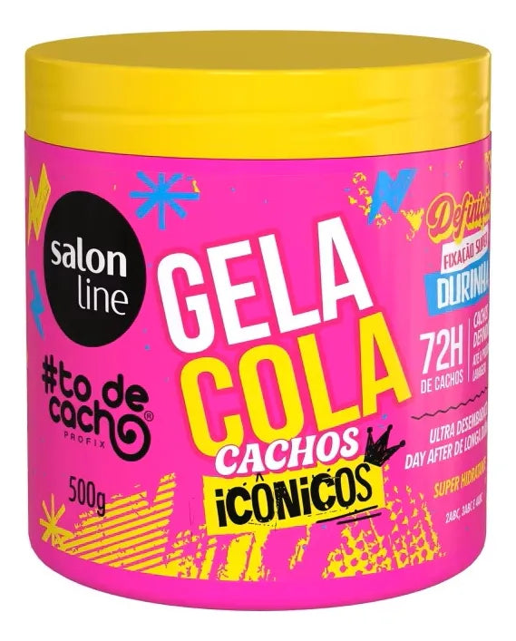 GELACOLA ICONICOS TO DE CACHO SALON LINE 500 G