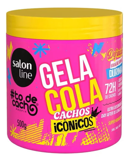 GELACOLA ICONICOS TO DE CACHO SALON LINE 500 G
