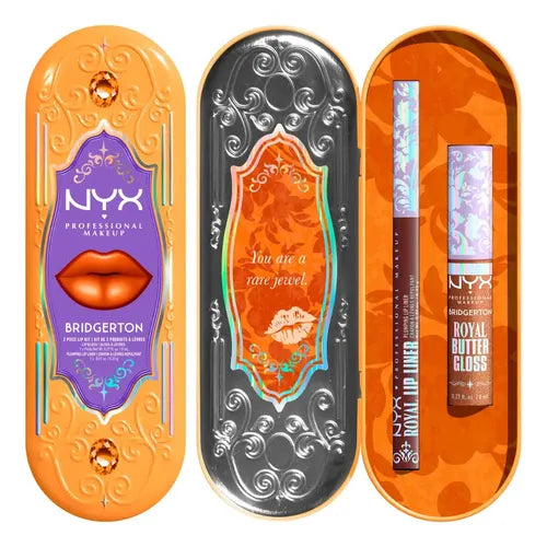 LIP COMBO KIT 06 LABIAL + DELINEADOR BRIDGERTON NYX - Koch Professional