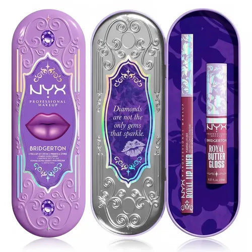 LIP COMBO KIT 02 LABIAL + DELINEADOR BRIDGERTON NYX - Koch Professional
