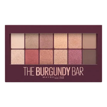 PALETA DE SOMBRAS MAYBELLINE THE BURGUNDY BAR MATE