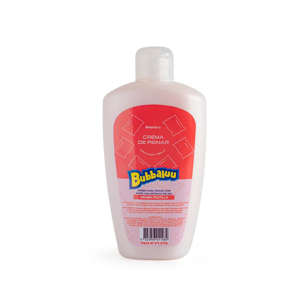 CREMA DE PEINAR FRUTILLA BUBBALUU 250 ML - Koch Professional