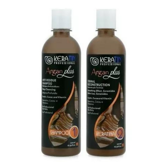 KIT ALISADO ARGÁN PLUS KERALMAXX 500 ML - KOCH PROFESSIONAL