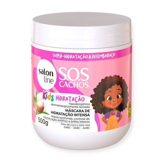 MASCARA S.O.S CACHOS KIDS SALON LINE 500G - KOCH PROFESSIONAL