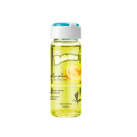 AMPOLLA RESTAURACIÓN Y SUAVIDAD BUBBALUU 15ML