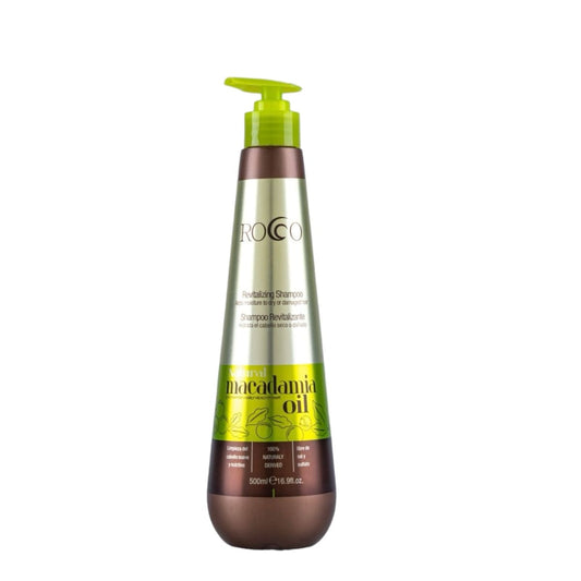 SHAMPOO MACADAMIA OIL ROCCO SIN SAL 500 ML - Koch Professional