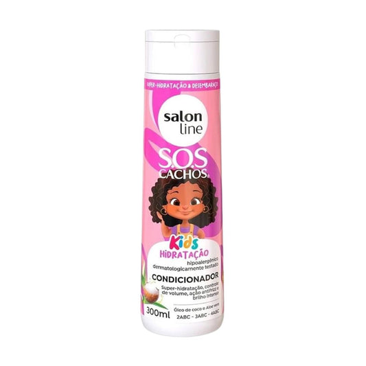 ACONDICIONADOR S.O.S CACHOS KIDS SALON LINE 300 ML - KOCH PROFESSIONAL