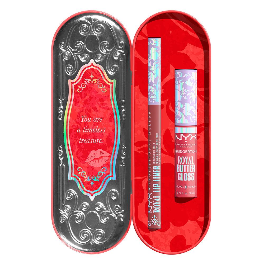 LIP COMBO KIT 01 LABIAL + DELINEADOR BRIDGERTON NYX