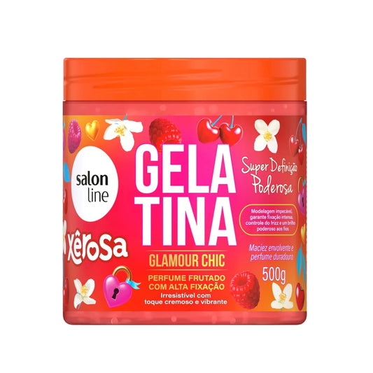 GELATINA GLAMOUR CHIC XEROSA 500G SALON LINE