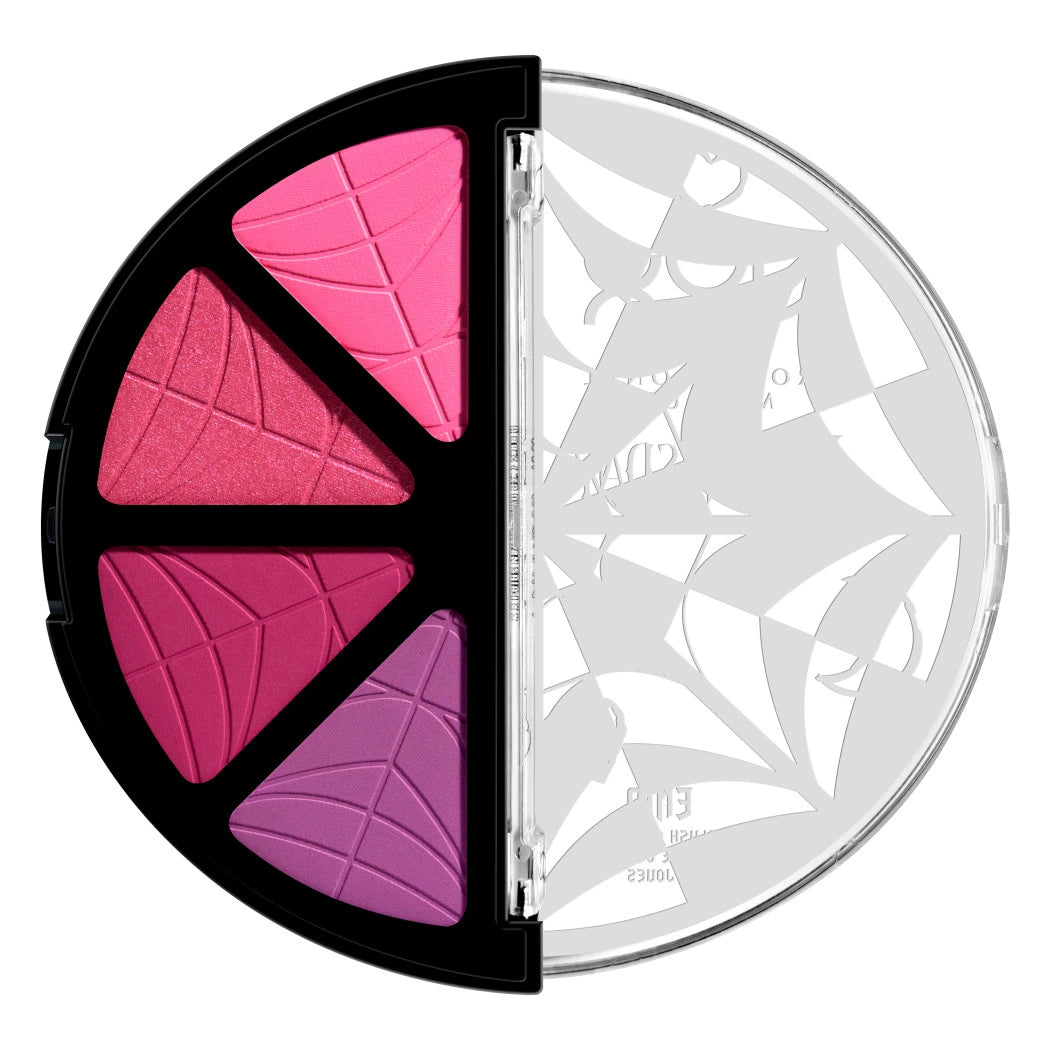 PALETA DE RUBOR NYX WEDNESDAY STAINED GLASS EDICIÓN LIMITADA 4 TONOS